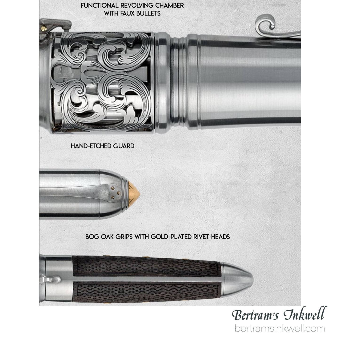 Montegrappa Revolver Limited Edition Fountain Pen ISR1N3IW, 2018