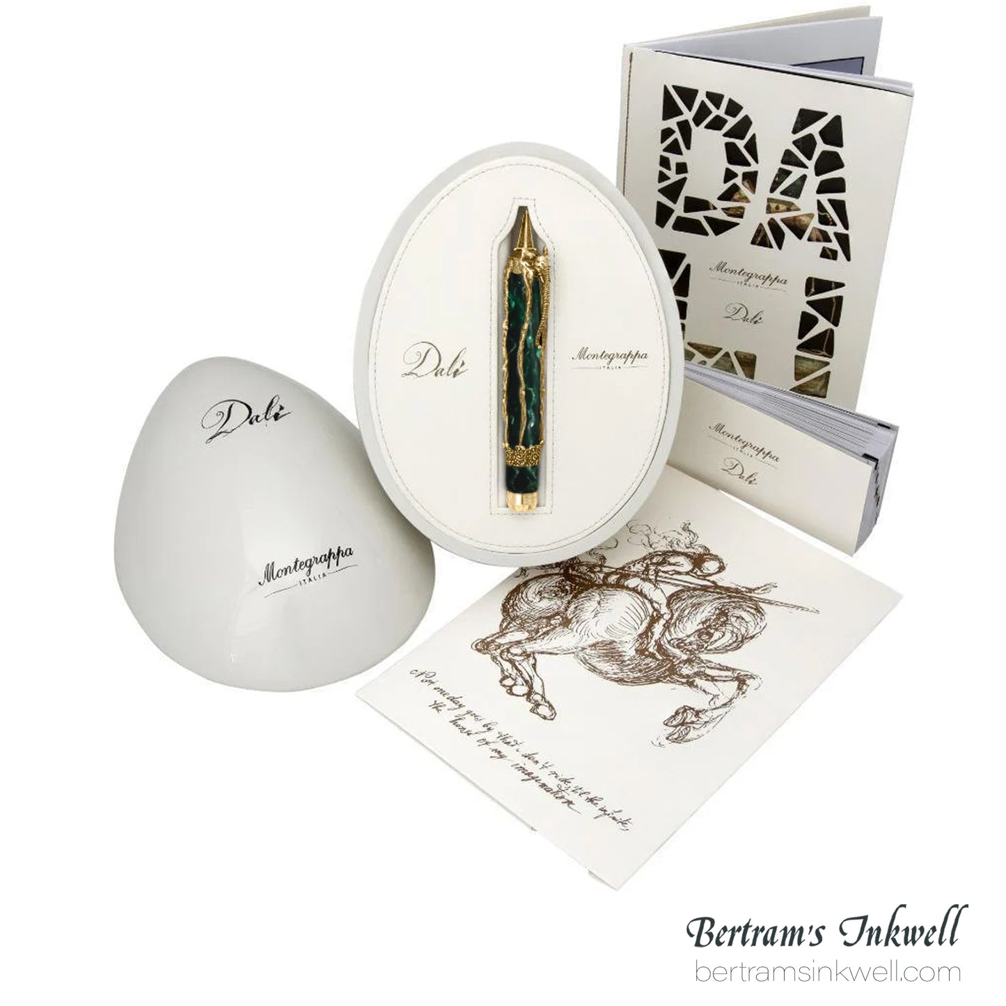Montegrappa Salvador Dali 18K Gold Limited Edition Rollerball ISDSNRGM, 2013