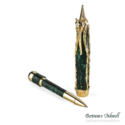 Montegrappa Salvador Dali 18K Gold Limited Edition Rollerball ISDSNRGM, 2013