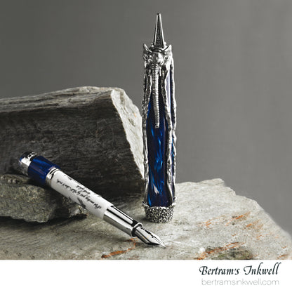 Montegrappa Salvador Dali Sterling Silver Limited Edition Fountain Pen ISDSN3S, 2013