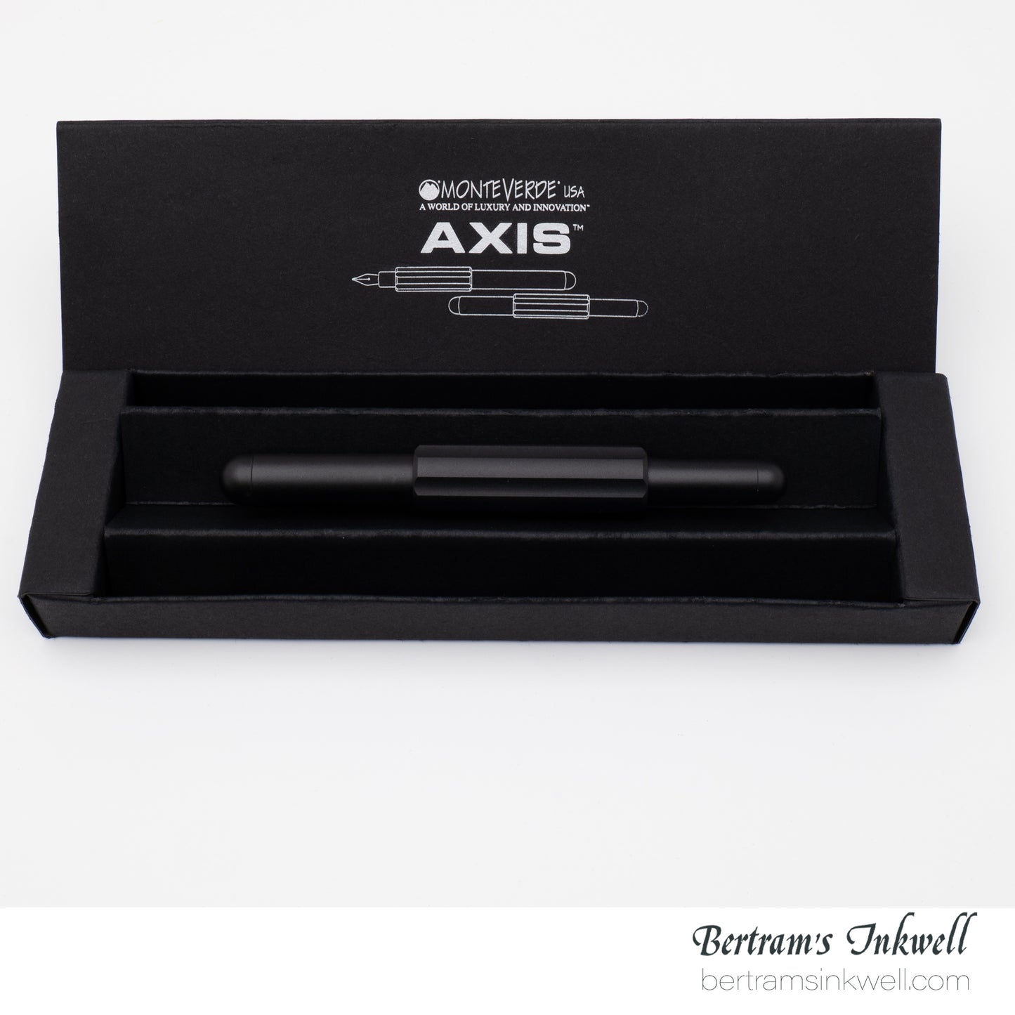 Monteverde Axis Black Fountain Pen