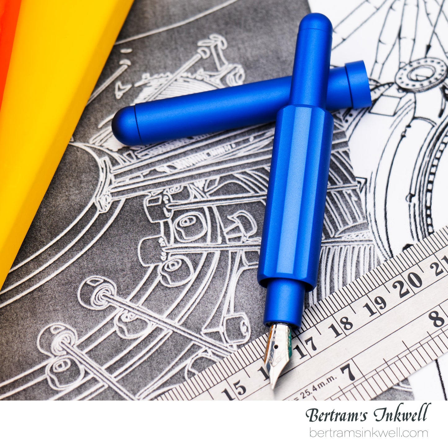 Monteverde Axis Blue Fountain Pen