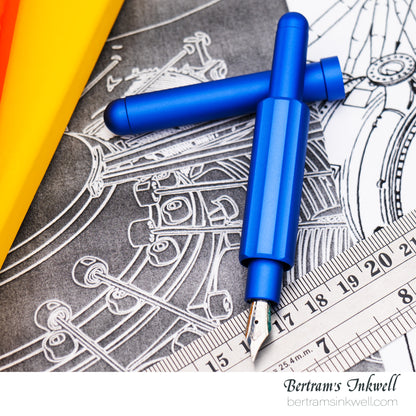 Monteverde Axis Blue Fountain Pen
