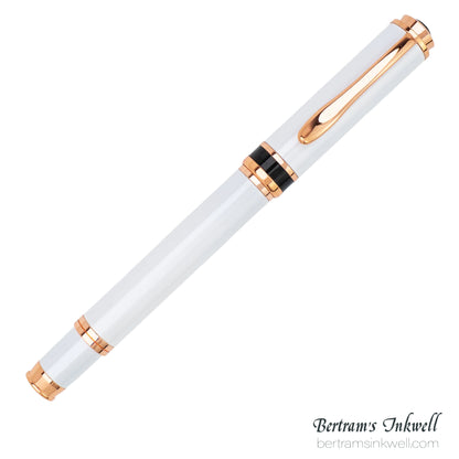 Monteverde Innova 2026 Color of The Year Cloud Dancer Rosegold Trim Limited Edition Fountain Pen Set