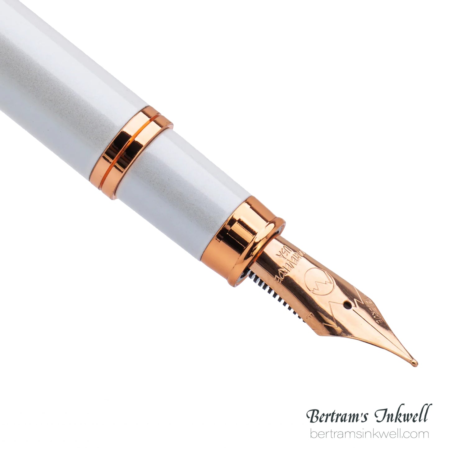 Monteverde Innova 2026 Color of The Year Cloud Dancer Rosegold Trim Limited Edition Fountain Pen Set