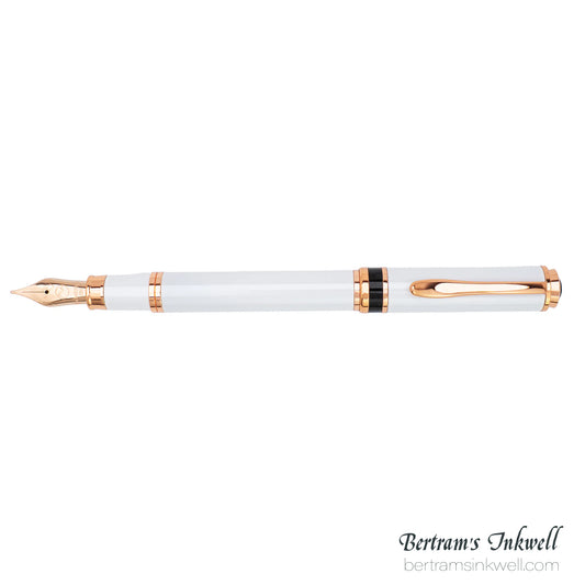 Monteverde Innova 2026 Color of The Year Cloud Dancer Rosegold Trim Limited Edition Fountain Pen Set