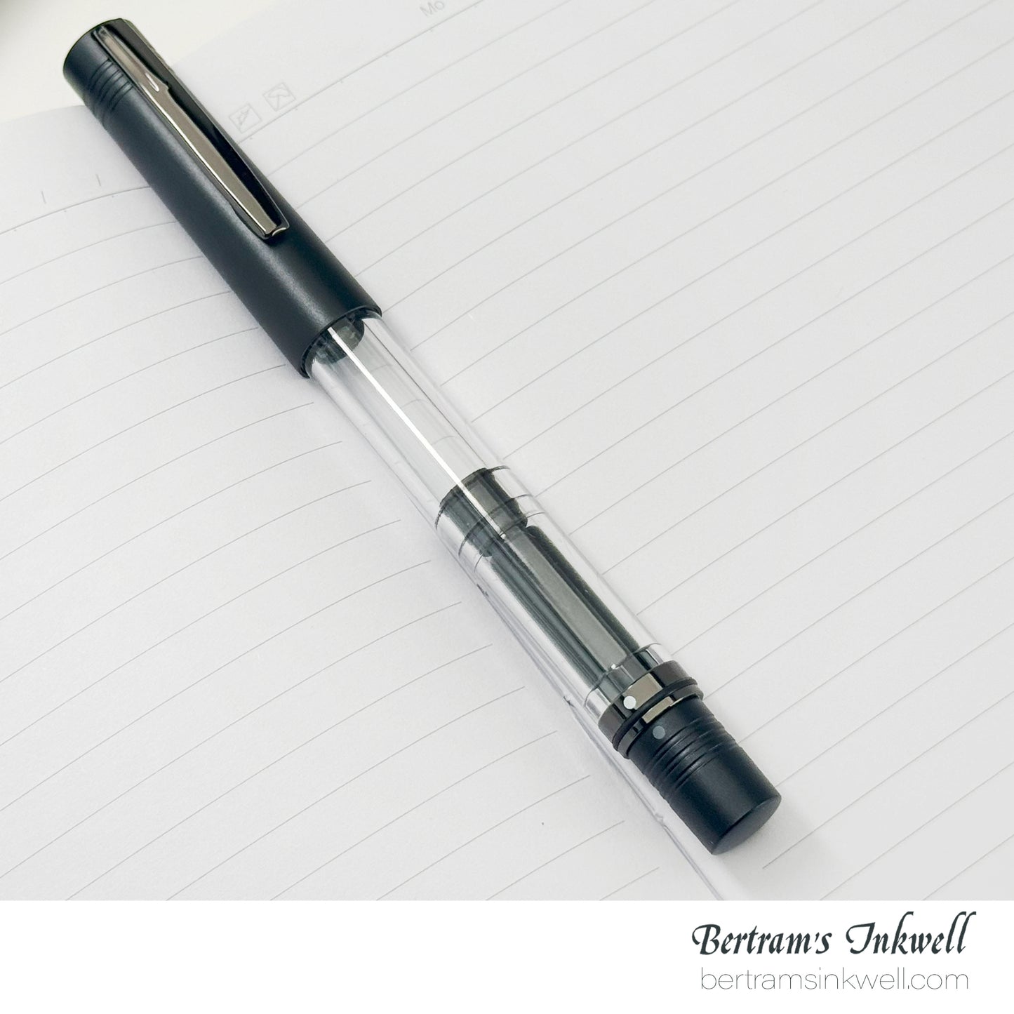 Monteverde MP1 Black Noir Demonstrator Fountain Pen