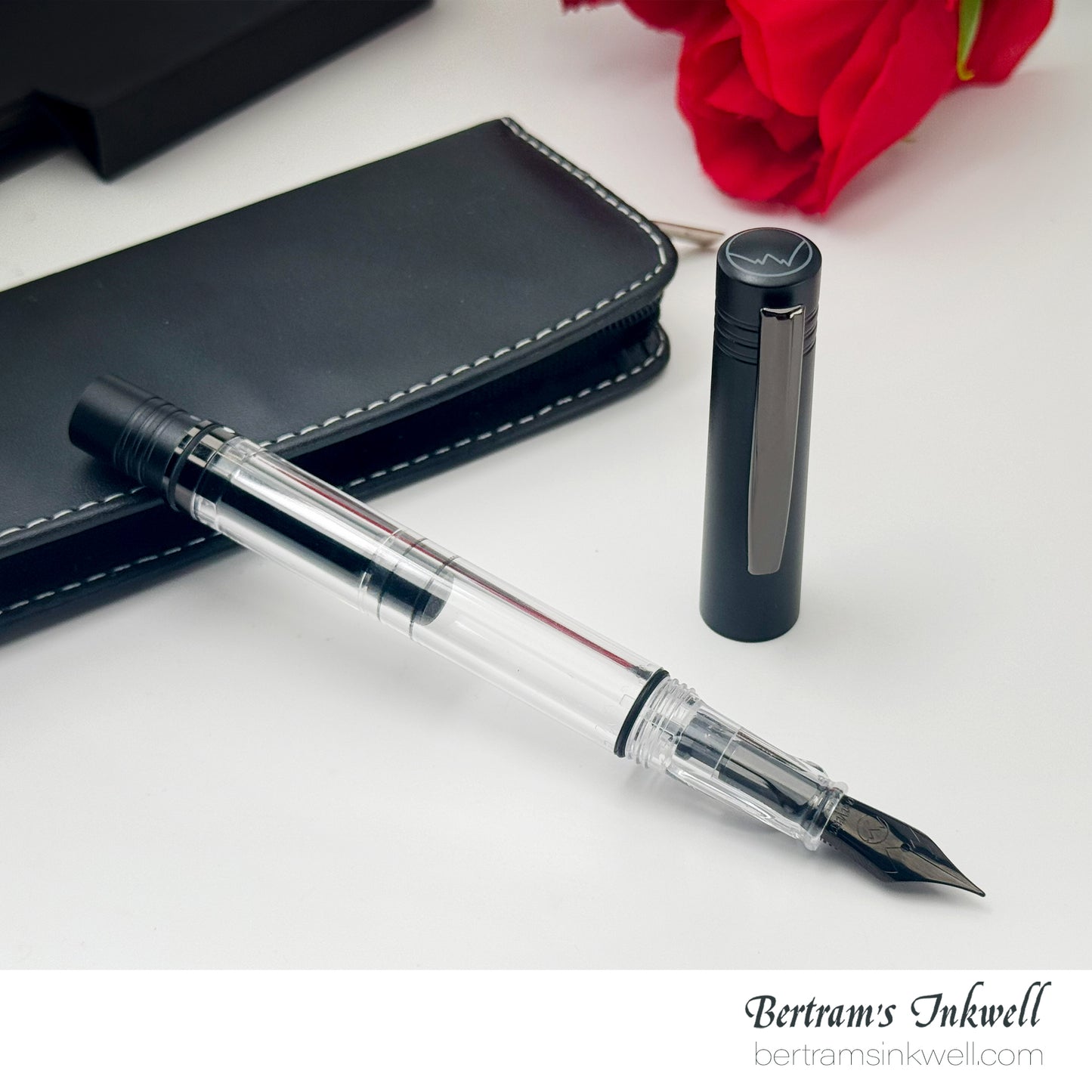 Monteverde MP1 Black Noir Demonstrator Fountain Pen
