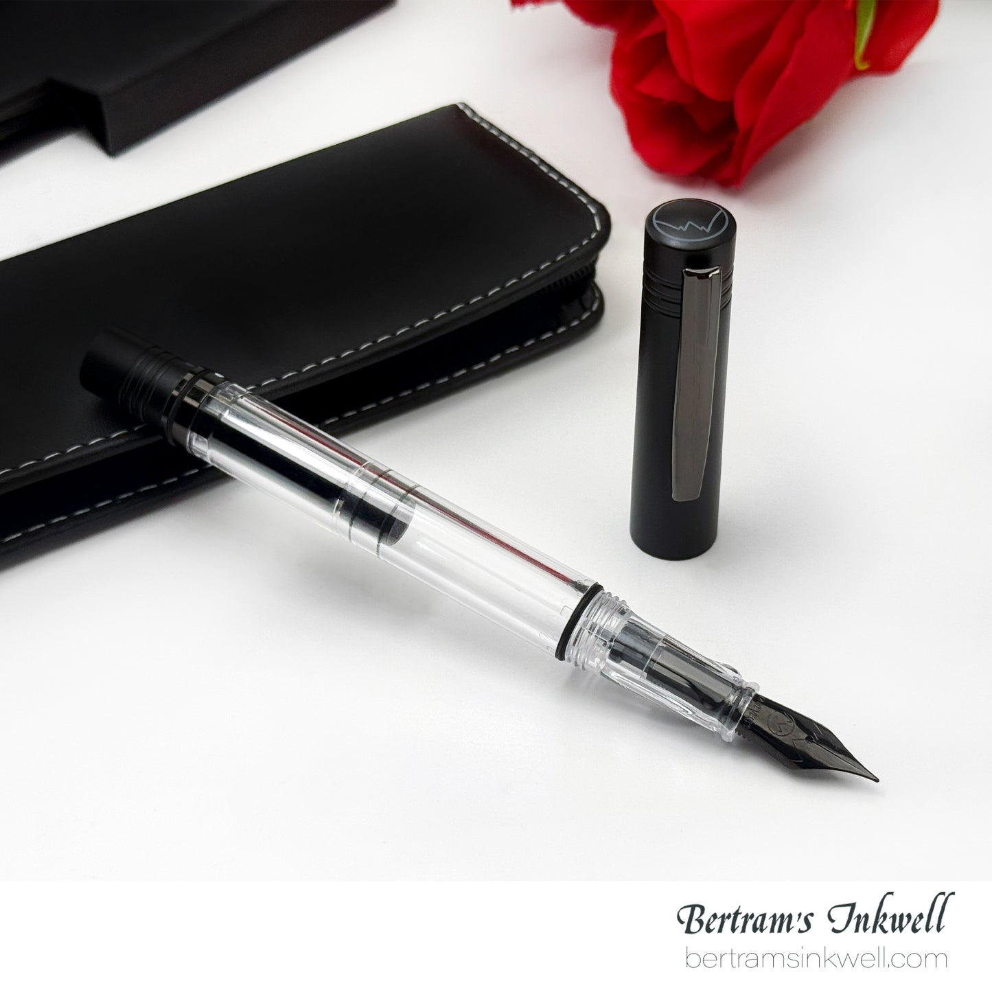 Monteverde MP1 Black Noir Demonstrator Fountain Pen