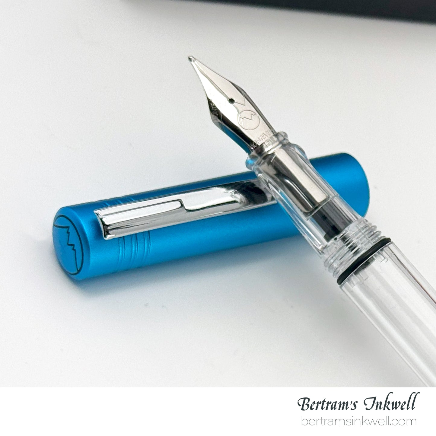 Monteverde MP1 Bright Blue Demonstrator Fountain Pen