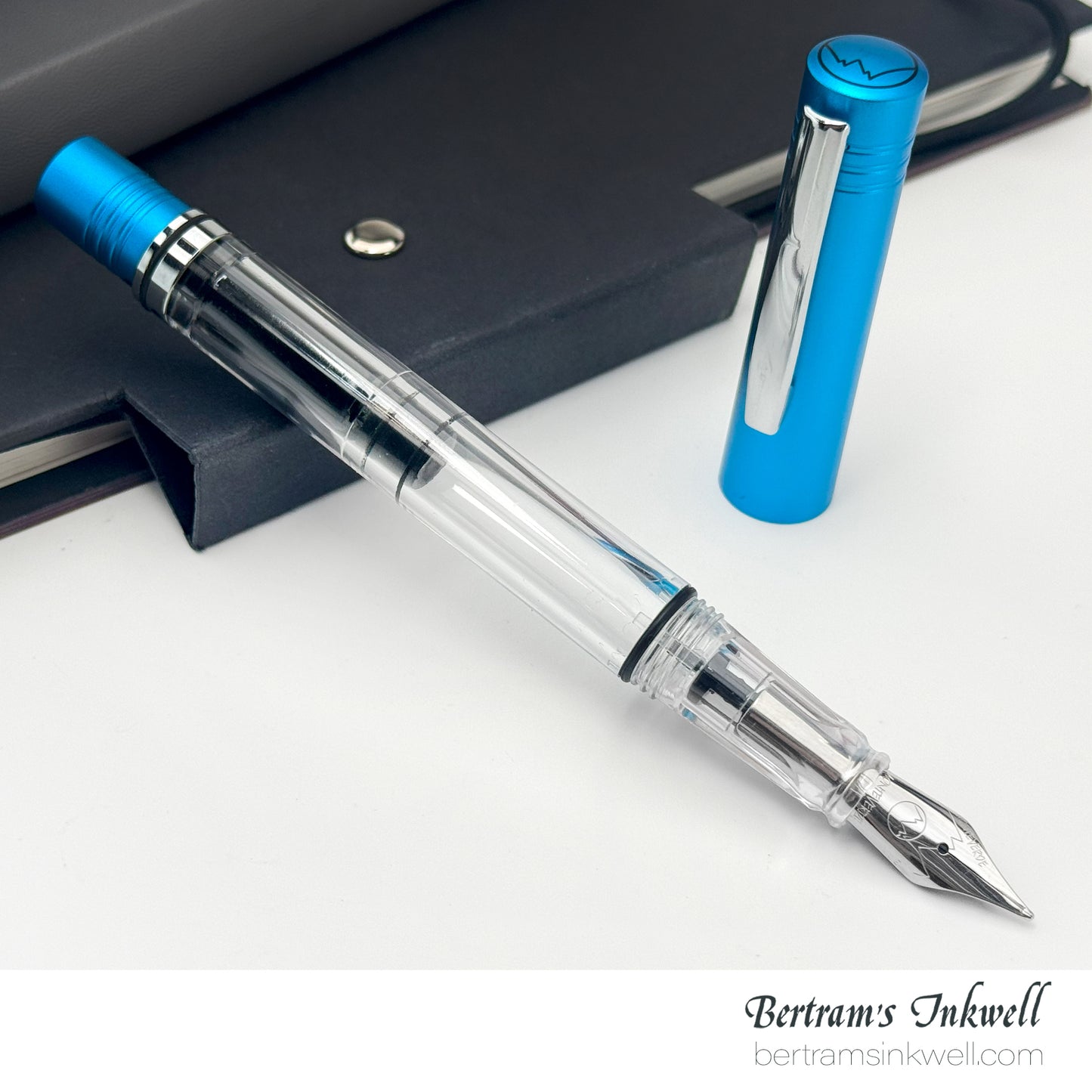 Monteverde MP1 Bright Blue Demonstrator Fountain Pen