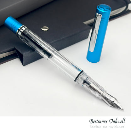 Monteverde MP1 Bright Blue Demonstrator Fountain Pen