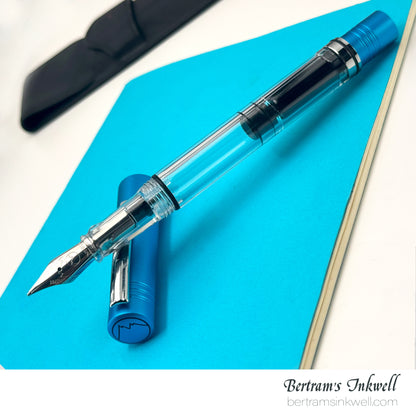 Monteverde MP1 Bright Blue Demonstrator Fountain Pen
