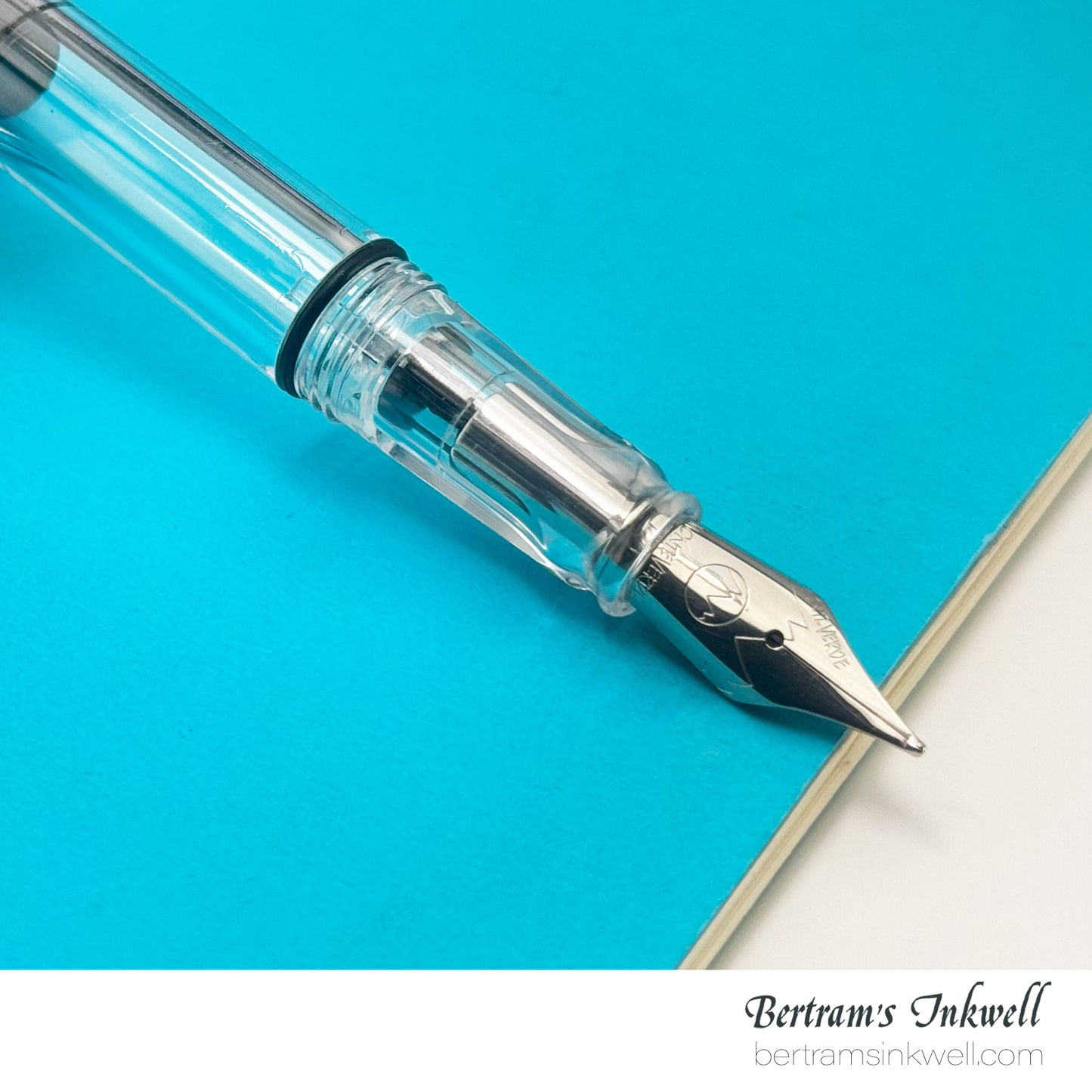 Monteverde MP1 Bright Blue Demonstrator Fountain Pen