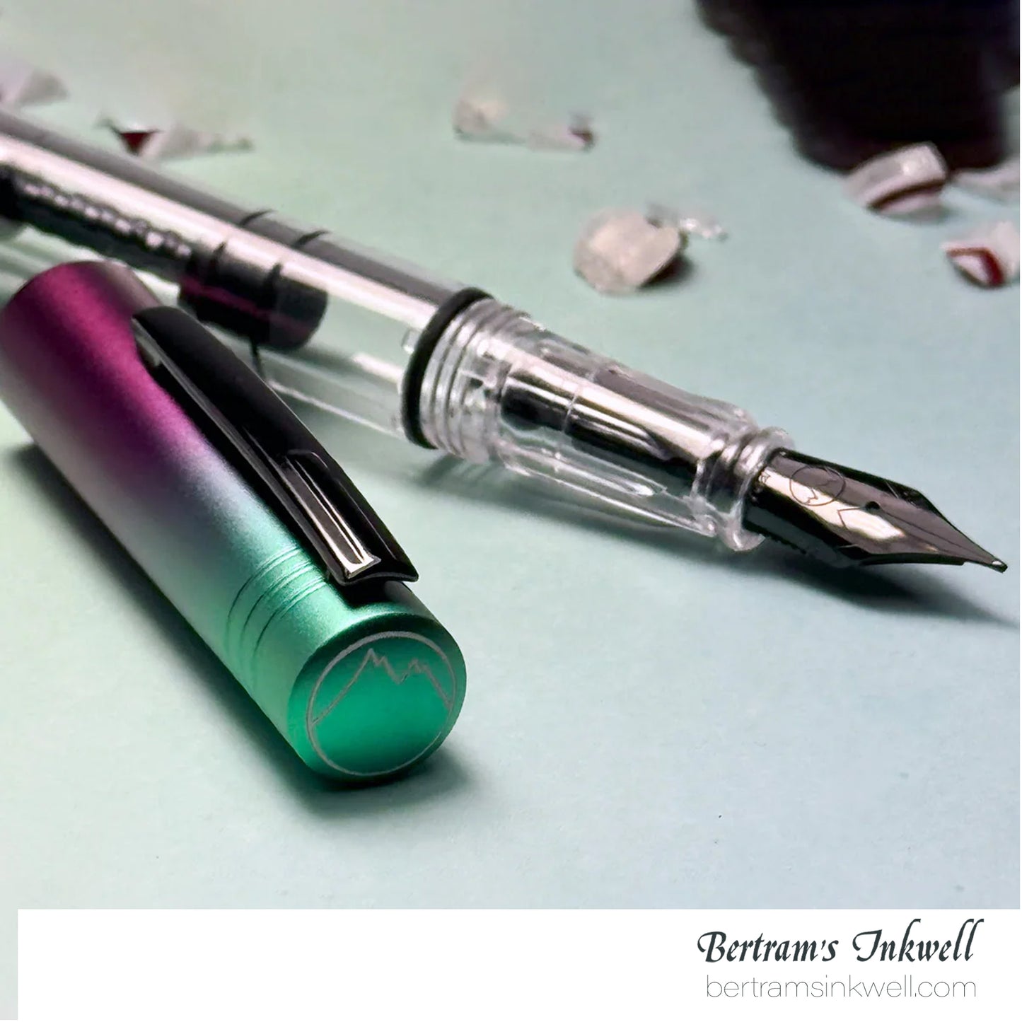 Monteverde MP1 Limited Edition Mermaid Tales Demonstrator Fountain Pen