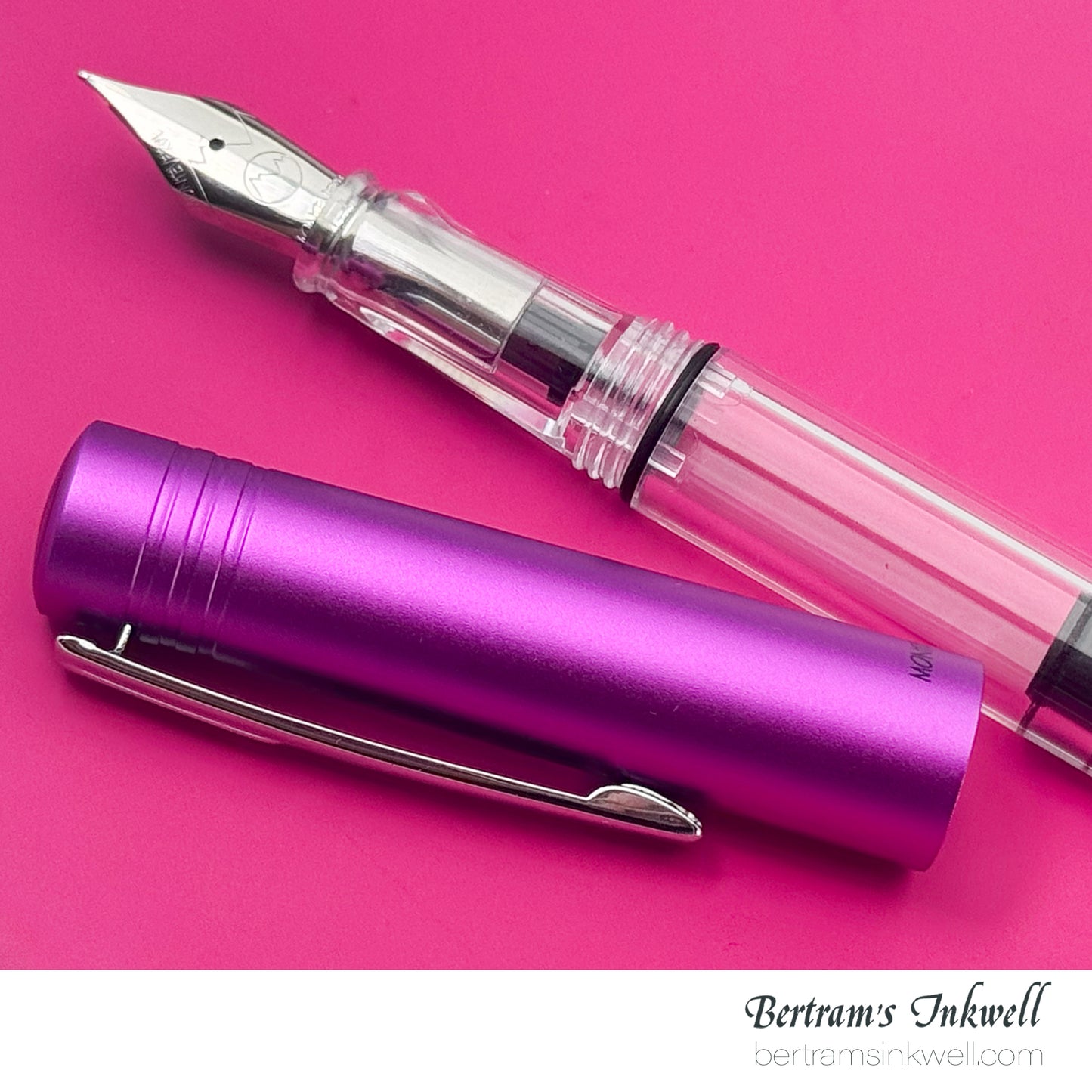 Monteverde MP1 Purple Frost Demonstrator Fountain Pen