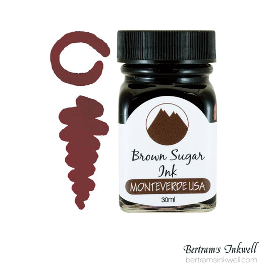 Monteverde USA Core Brown Sugar Fountain Pen Ink Bottle (30 ml)