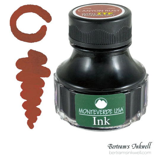 Monteverde USA Core Canyon Rust Fountain Pen Ink Bottle (90 ml)