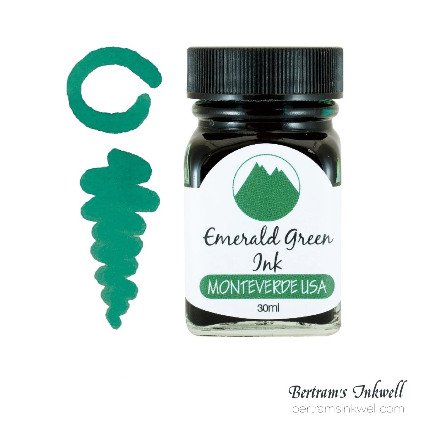 Monteverde USA Core Emerald Green Fountain Pen Ink Bottle (30 ml)