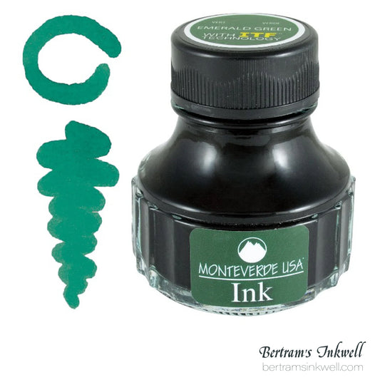 Monteverde USA Core Emerald Green Fountain Pen Ink Bottle (90 ml)