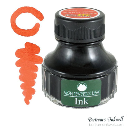 Monteverde USA Core Mandarin Orange Fountain Pen Ink Bottle (90 ml)