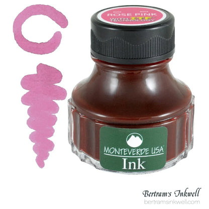 Monteverde USA Core Rose Pink Fountain Pen Ink Bottle (90 ml)