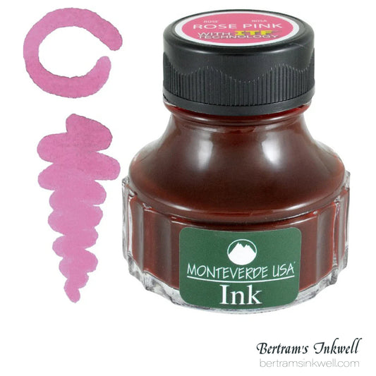 Monteverde USA Core Rose Pink Fountain Pen Ink Bottle (90 ml)