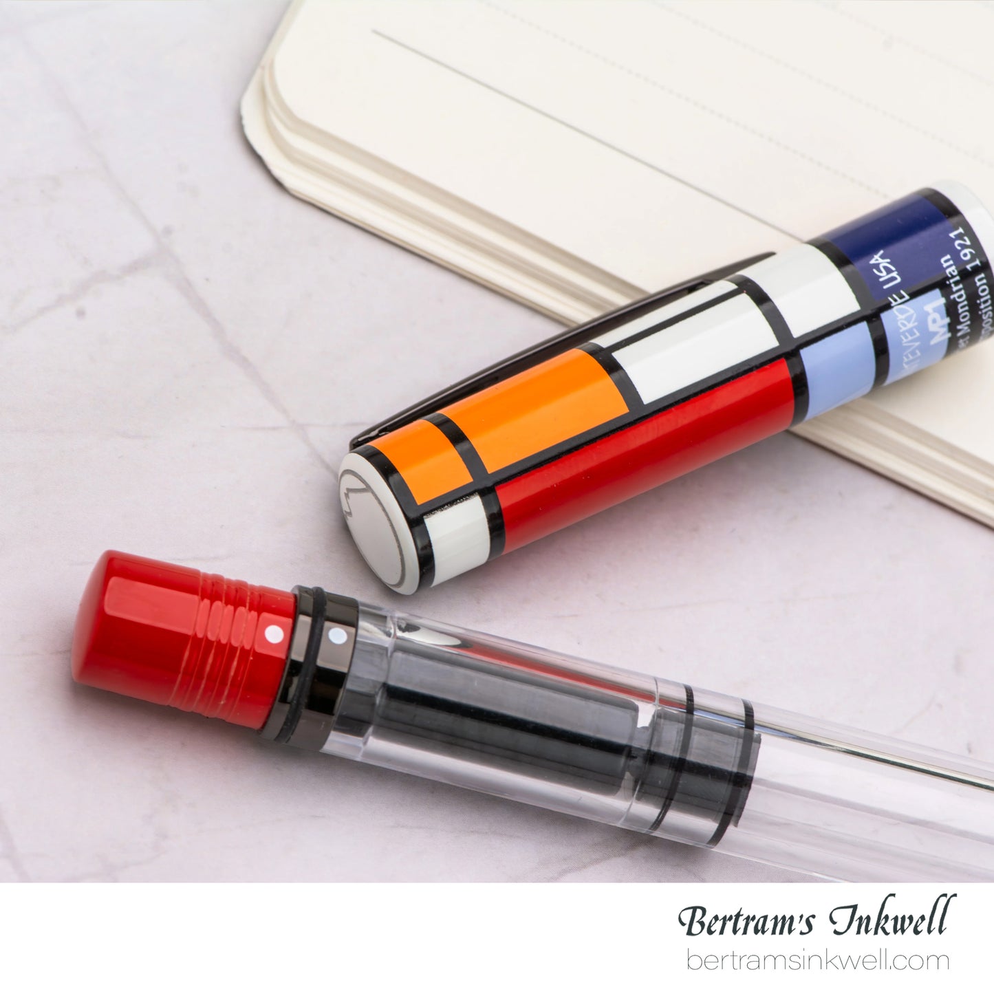 Monteverde MP1 Fine Art Series - Mondrian Composition 1921 Fountain Pen