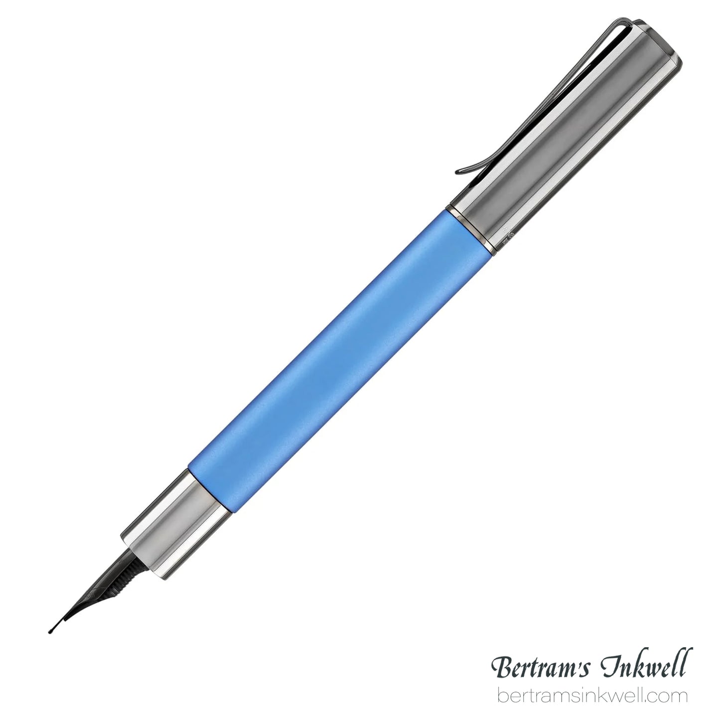 Monteverde Ritma Anodized Blue Fountain Pen