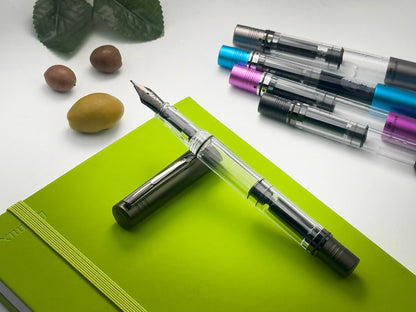 Monteverde MP1 Bright Blue Demonstrator Fountain Pen
