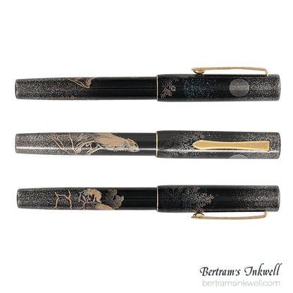 Namiki Maki-e Chinkin Wolf Moon 2026 Limited Edition Fountain Pen