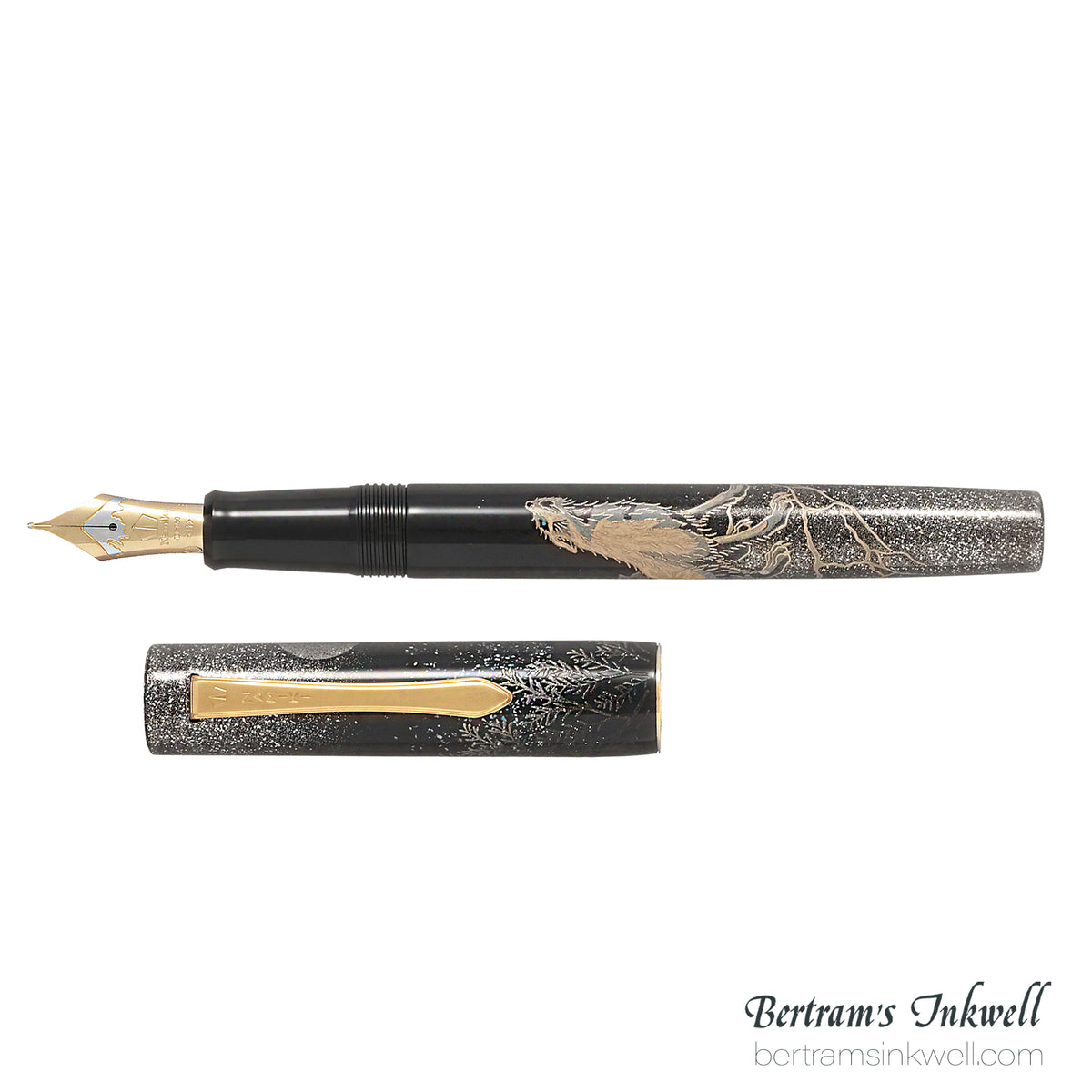 Namiki Maki-e Chinkin Wolf Moon 2026 Limited Edition Fountain Pen