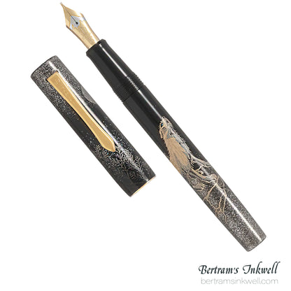 Namiki Maki-e Chinkin Wolf Moon 2026 Limited Edition Fountain Pen