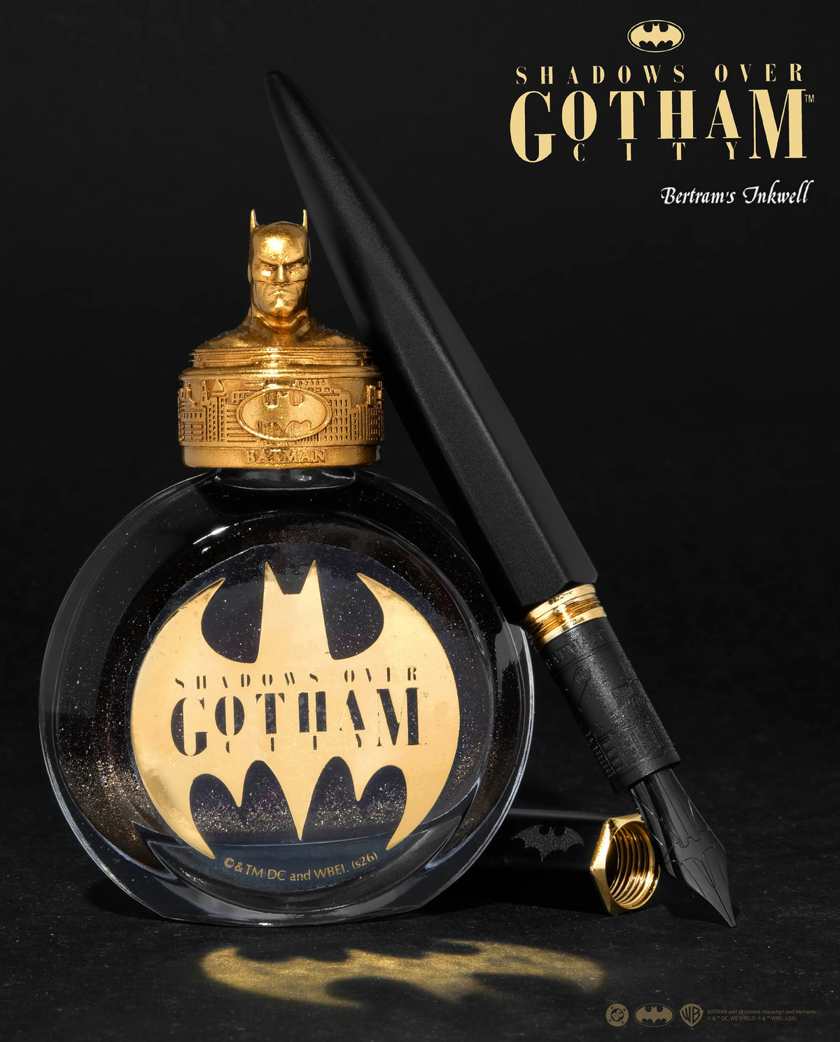 Ferris Wheel Press x The Joker Marquise Fountain Pen and 38ml Ink Set