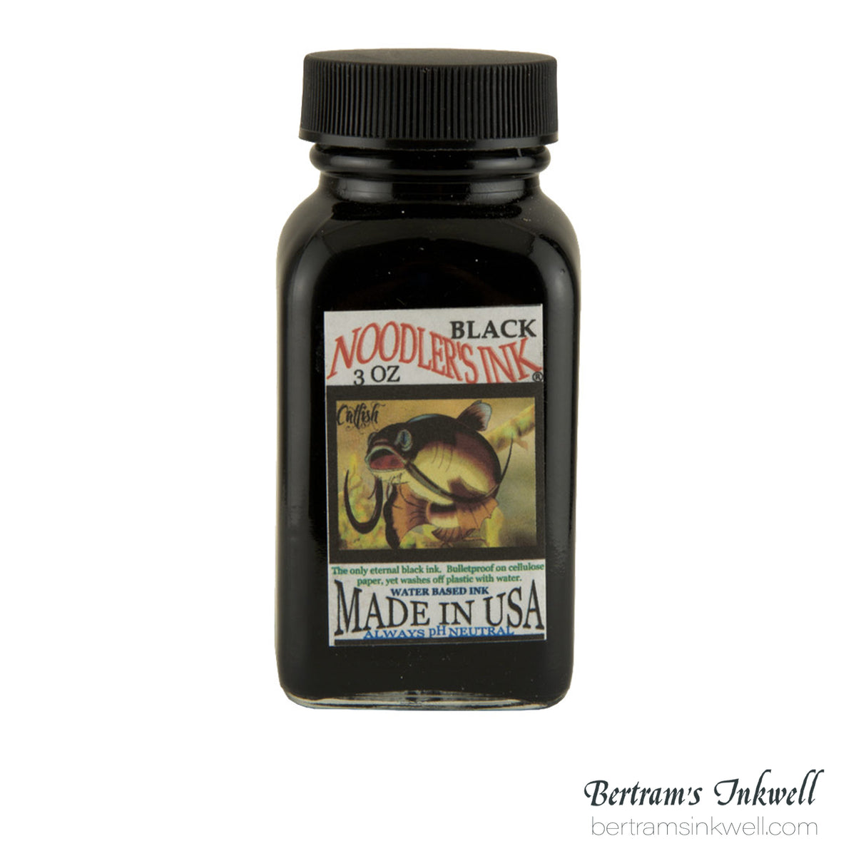Noodler's Bullet Proof Black Bottled Ink - 3oz