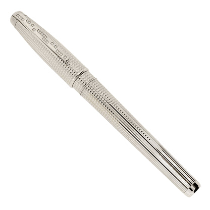 S.T. Dupont Olympio Extra Large Palladium & Diamond Fountain Pen 481675M, 2011