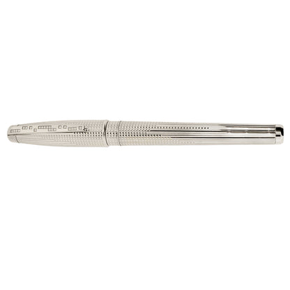 S.T. Dupont Olympio Extra Large Palladium & Diamond Fountain Pen 481675M, 2011