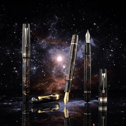 Omas Bologna Galassia Gold Trim Fountain Pen