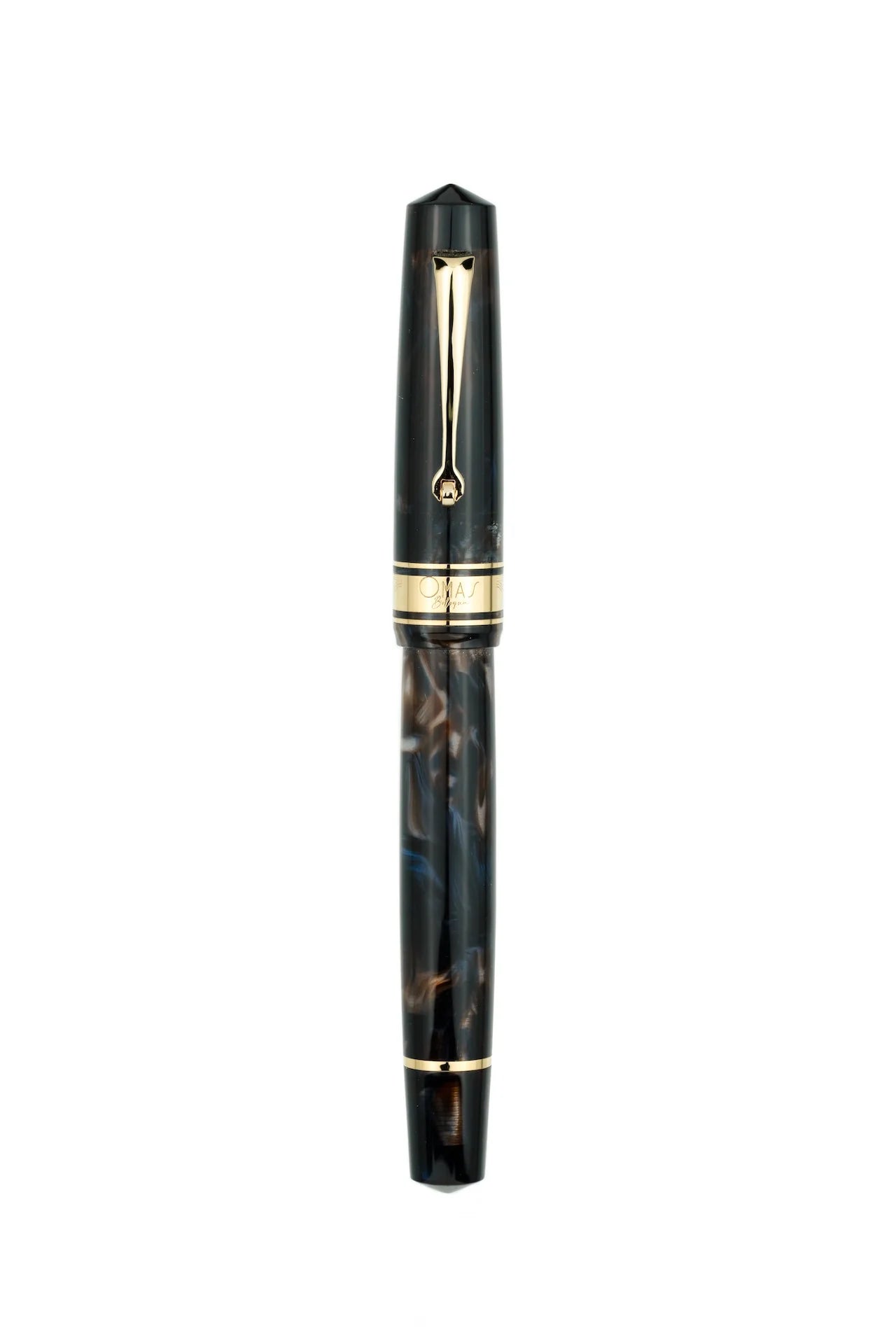 Omas Bologna Galassia Gold Trim Fountain Pen