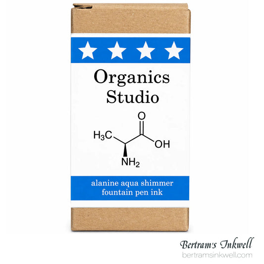 Organics Studio Shimmer Alanine Aqua Teal Ink Bottle