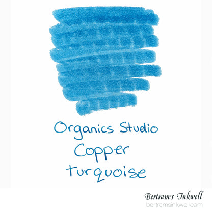 Organics Studio Elements Copper Turquoise Fountain Pen Ink