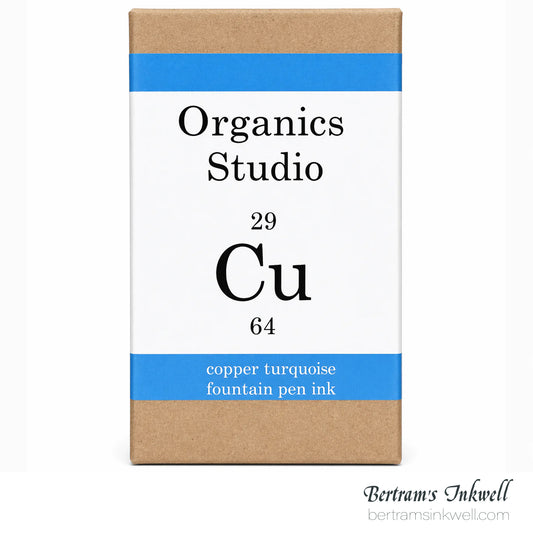 Organics Studio Elements Copper Turquoise Fountain Pen Ink