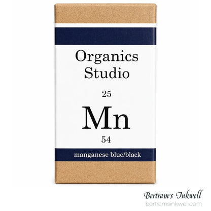 Organics Studio Elements Manganese Blue Black Fountain Pen Ink