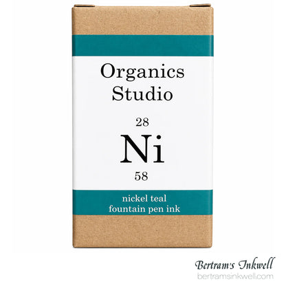 Organics Studio Elements Nickel Teal Fountain Pen Ink