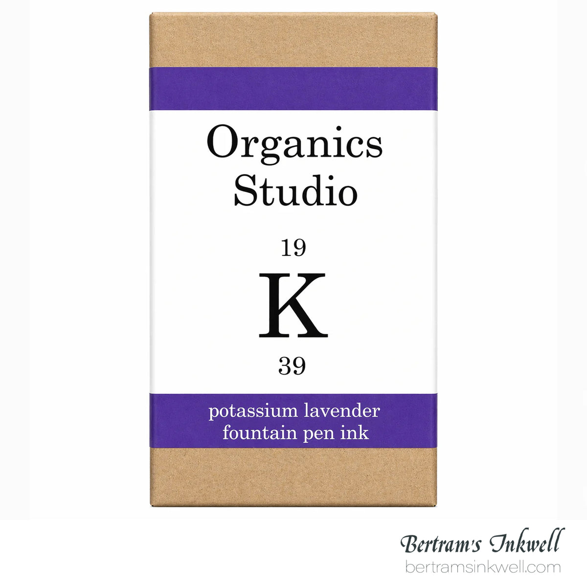 Organics Studio Elements Potassium Lavender Fountain Pen Ink