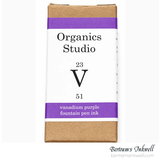 Organics Studio Elements Vanadium Purple Fountain Pen Ink
