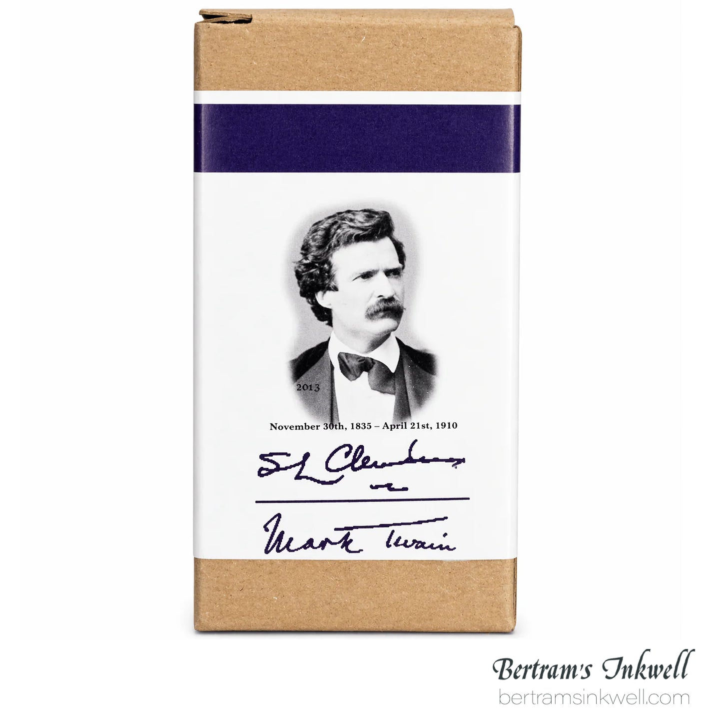 Organics Studio Mark Twain Halley's Comet Blue Ink Bottle