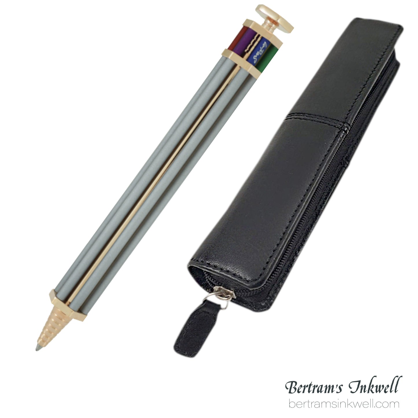 Parafernalia Lo Pas Sparkly (Silver) Ballpoint Pen - PALP1005