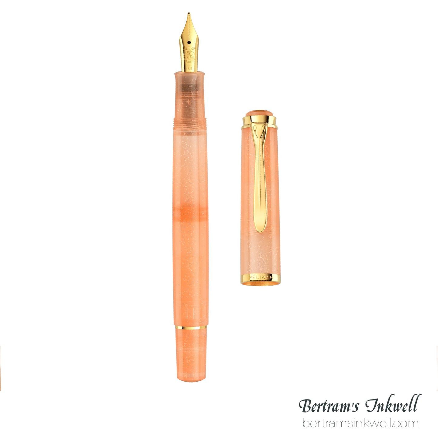 Pelikan Classic M200 Apricot Achat Gift Set Special Edition Fountain Pen