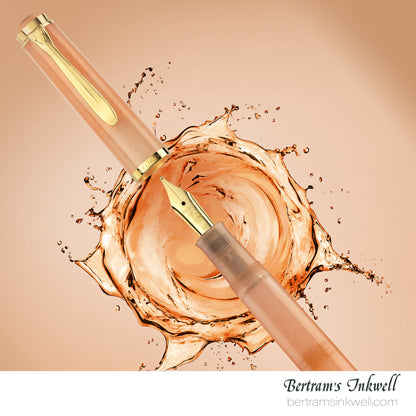 Pelikan Classic M200 Apricot Achat Gift Set Special Edition Fountain Pen